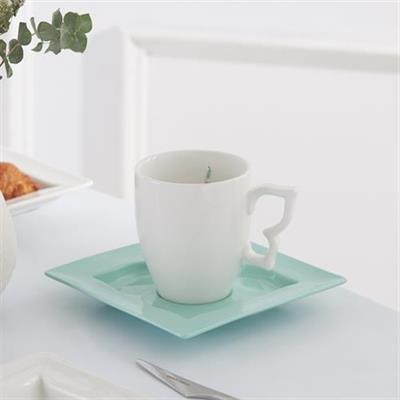 Karaca Winx Green Kare 28 Parça 6 Kişilik Kahvaltı Takımı