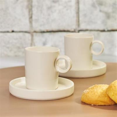 Karaca X Hussein Chalayan Future Perfect 2 Kişilik Kahve Fincanı