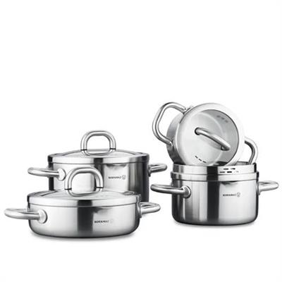 Korkmaz Alba 8 Parça Tencere Seti