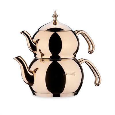 Korkmaz Hanedan Gold Premium Çaydanlık Takımı A222-02