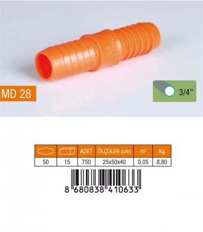 28 Medalyan Normal Hortum Eki 3/4