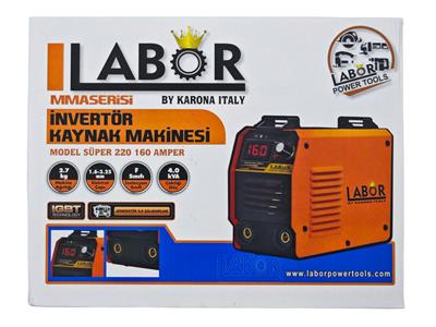 220 Labor Mma İnvertör Kaynak Makinesi 160Amp