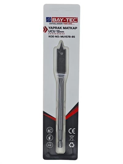 MU1578-85   Bay-Tec Yaprak Matkap Ucu 12mm