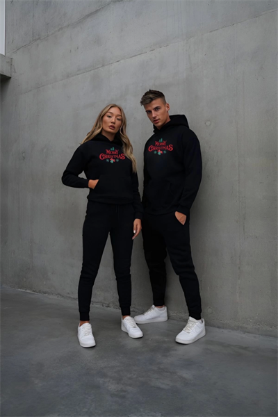 Merry Chrıstmas Sweatshirt - Hodie - Siyah