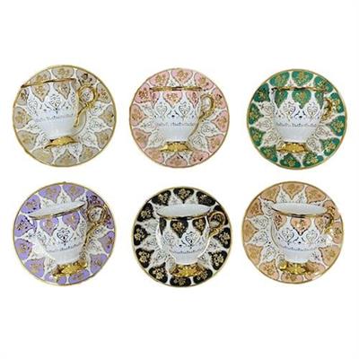 Mien Pors Ayaklı Fincan Takımı 6Lı  02923