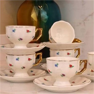 Mien Porselen Fincan Takımı 6Lı