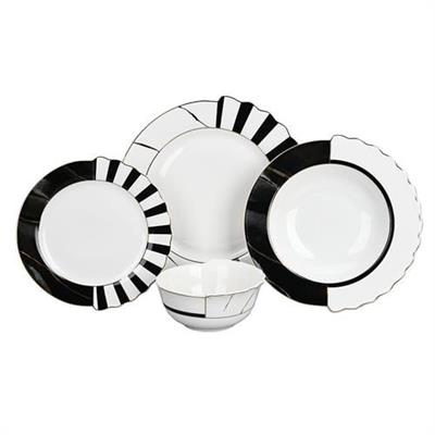 Neva Marble Plus Hibrit 24 Prc Yemek Takımı N 3275