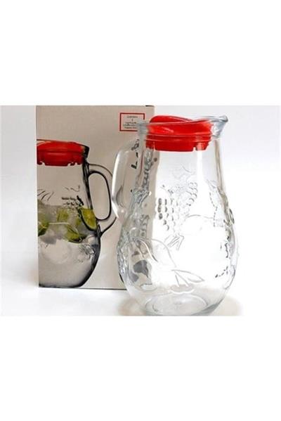 Paşabahçe Garden Kırmızı Kapaklı Sürahi 1850 Cc 80318