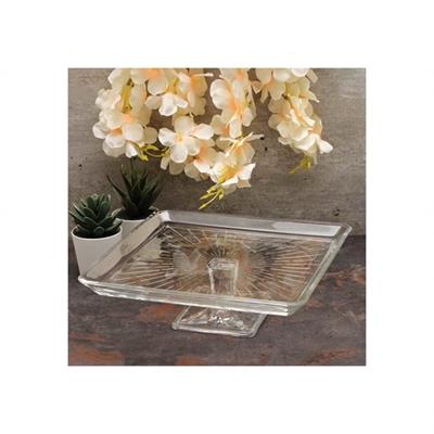 Paşabahçe Kare Ayaklı Servis Tabağı 95007