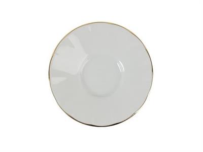 Porland Altın Yaldız Ergonomik Çay Tabağı 12Cm