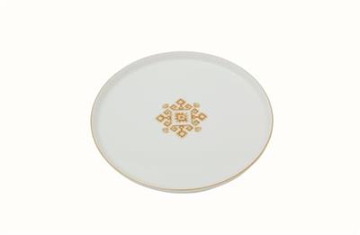 Porland Arabesque Desen1 Düz Tabak 21Cm