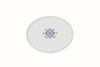 Porland Arabesque Desen5 Düz Tabak 21Cm