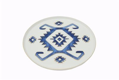 Porland Arabesque Desen5 Düz Tabak 27Cm