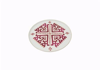 Porland Arabesque Desen6 Düz Tabak 18Cm