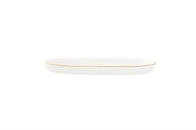 Porland Arabesque Desen6 Kayık Tabak 18Cm
