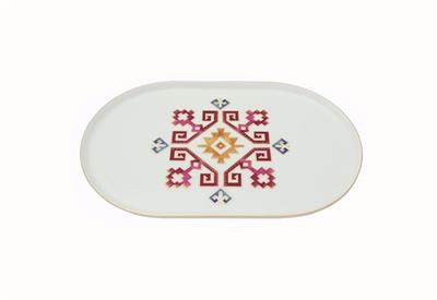 Porland Arabesque Kayık Tabak 28Cm