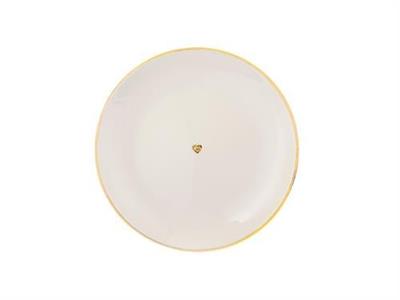 Porland Date Desen1 Düz Tabak 17Cm