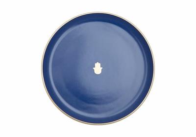 Porland Glamorous Lacivert Düz Tabak 20Cm