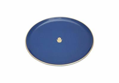 Porland Glamorous Lacivert Düz Tabak 20Cm