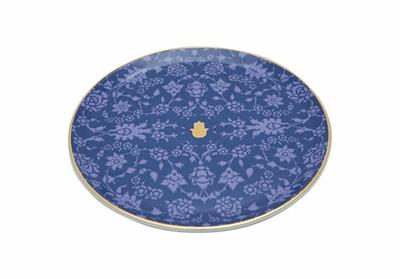 Porland Glamorous Lacivert Düz Tabak 24Cm