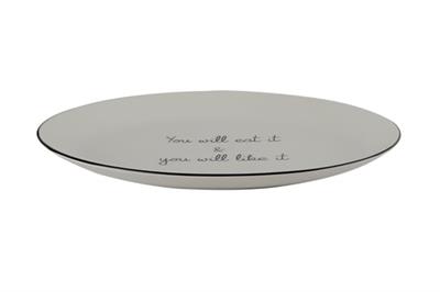 Porland Hope Kayık Tabak 28Cm