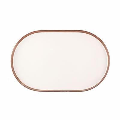 Porland Kayık Tabak 32 Cm Chopin Bakır