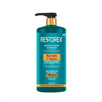 Restorex Şampuan Keratin Argan Özlü Onarıcı Bakım Etkili 900 Ml