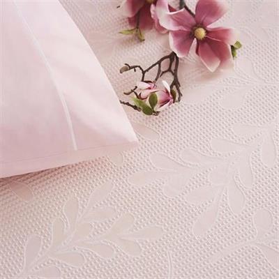 Taç Jakar Evelyn Çift Kişilik Pike Takımı Pembe