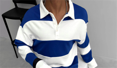 Unisex Üç İplik Parçalı Yakalı SweatShirt - Yeşil