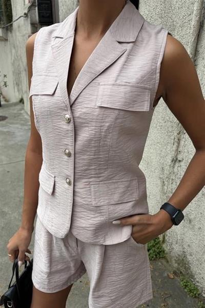 Yelek Şort Viscon Takım 10156-17