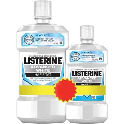 Lısterıne 500 + 250 Ml Advanced Whıte Ağız Suyu