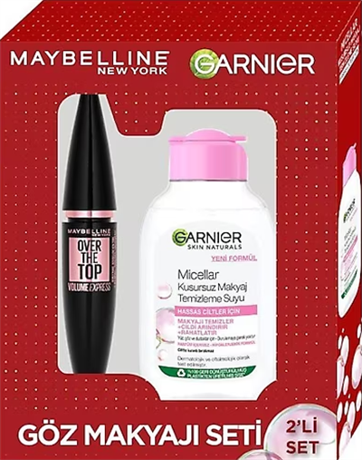 Maybelline & Garnier Göz Makyaj Seti 2 li Set