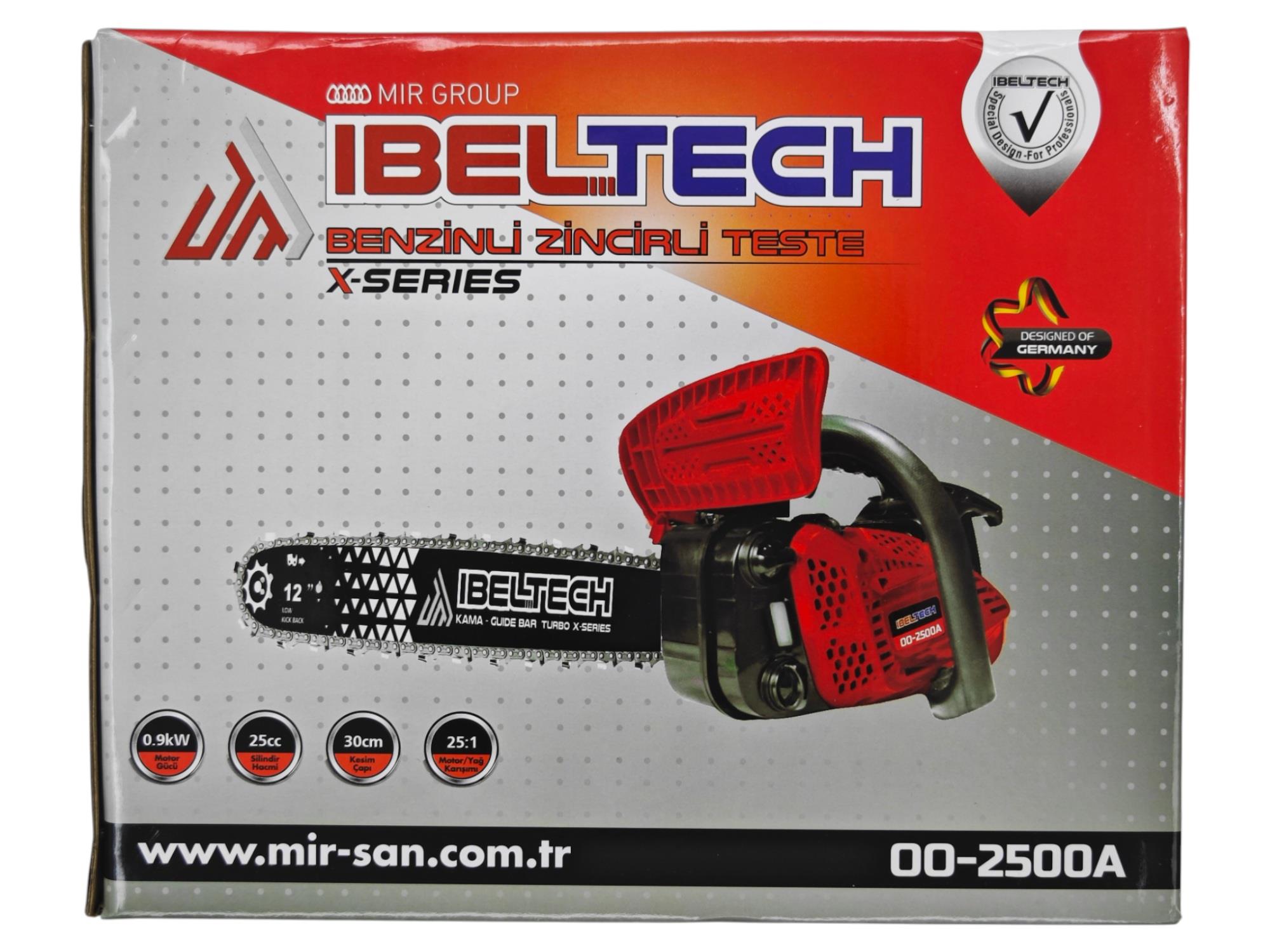 00-2500A   İbeltech Benzinli Zincirli Testere