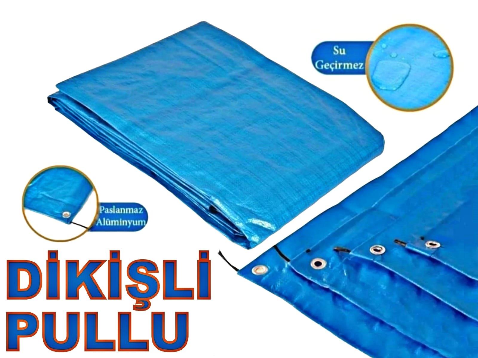 Ebatlı Pe Mavi Branda - 8+8