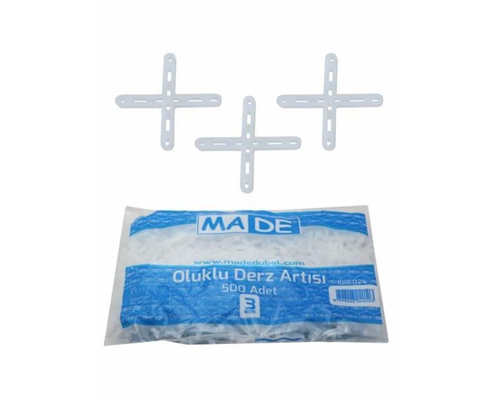 Made Oluklu Derz Artısı 3Mm 500Lü