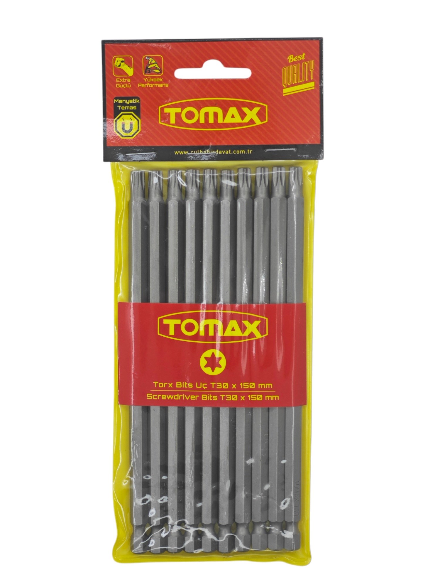 0244   Tomax Kare Tork Bits Uç T30*150mm