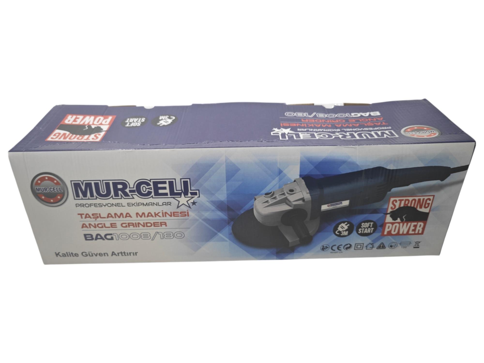 1008/180   Mur-Cel Taşlama Makinesi 180mm