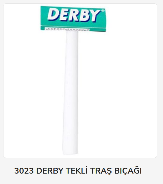 Derby Tekli Traş Bıçağı 1 Adet