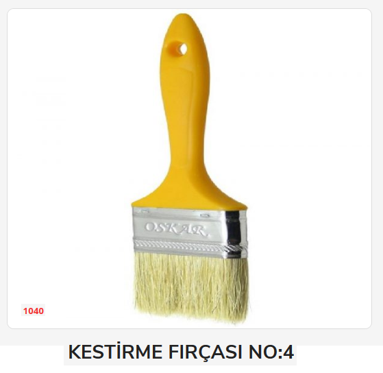 Kestirme Fırçası No:4