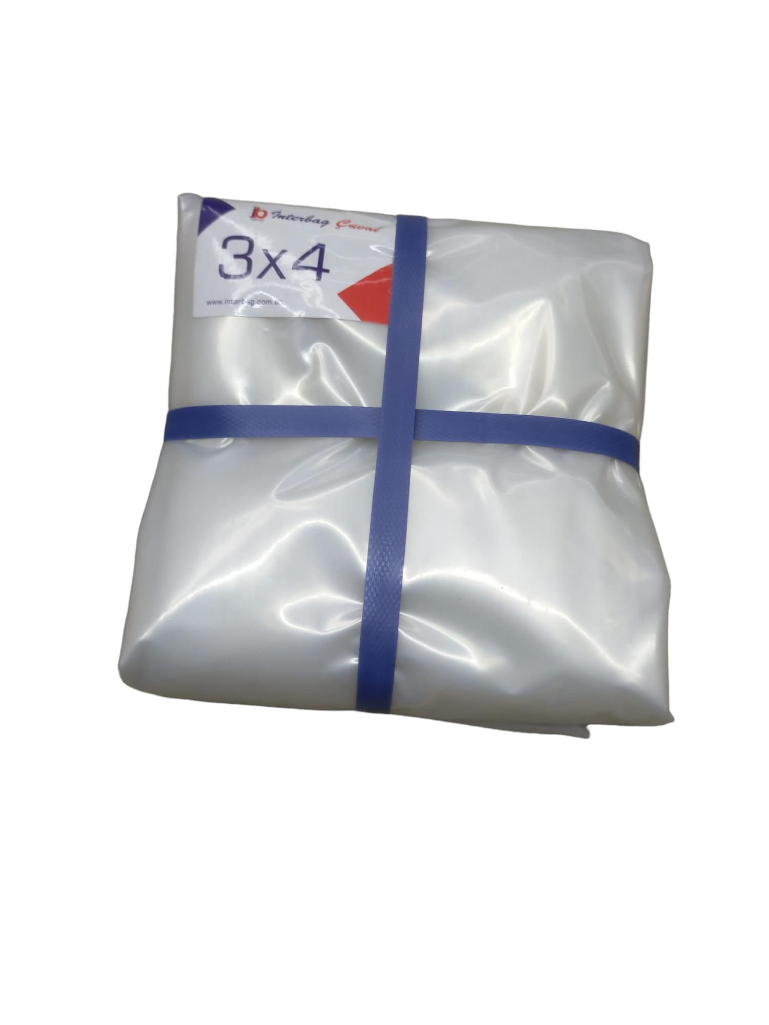 Ebatlı Naylon 3*4 - Şeffaf