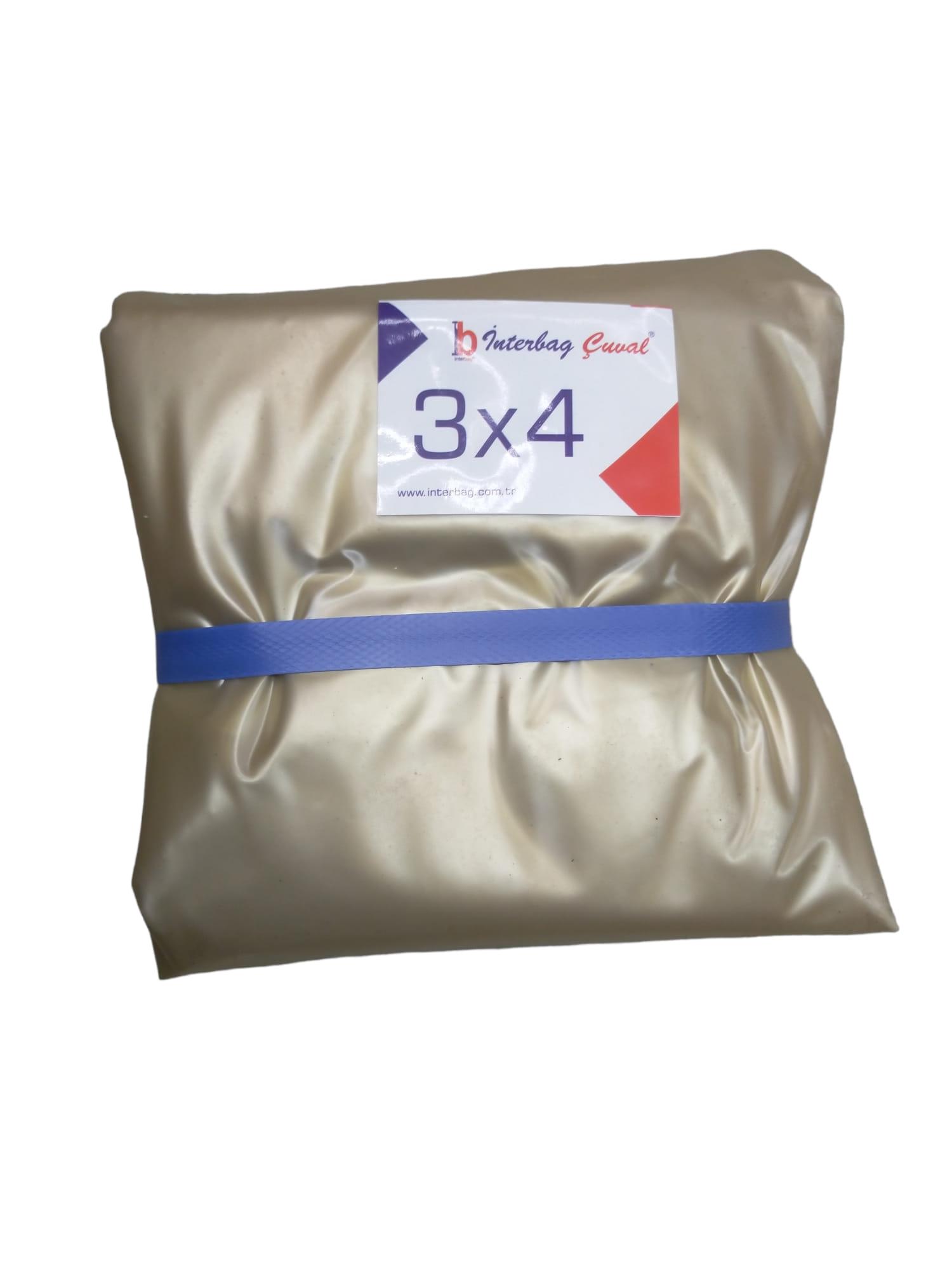 Ebatlı Naylon 3+4 - Taba