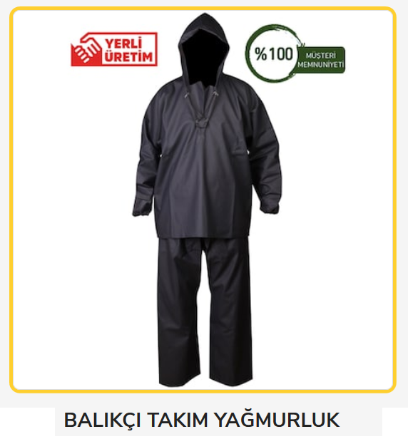 Kzd Normal Takım Yağmurluk