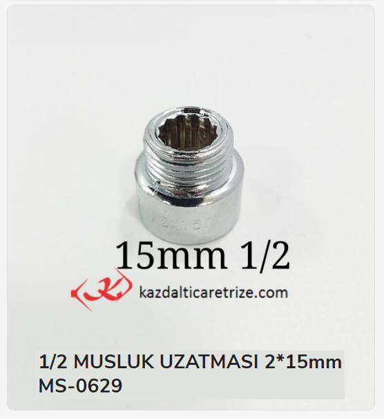 1215  MUSLUK UZATMASI 1/2-15mm
