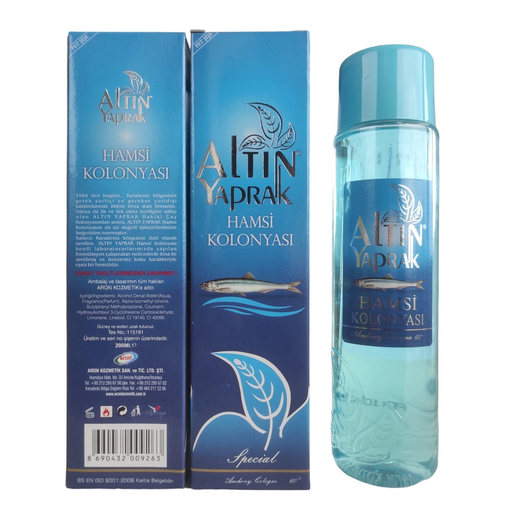 Altın Yaprak Hamsi Kolonyası 200ml