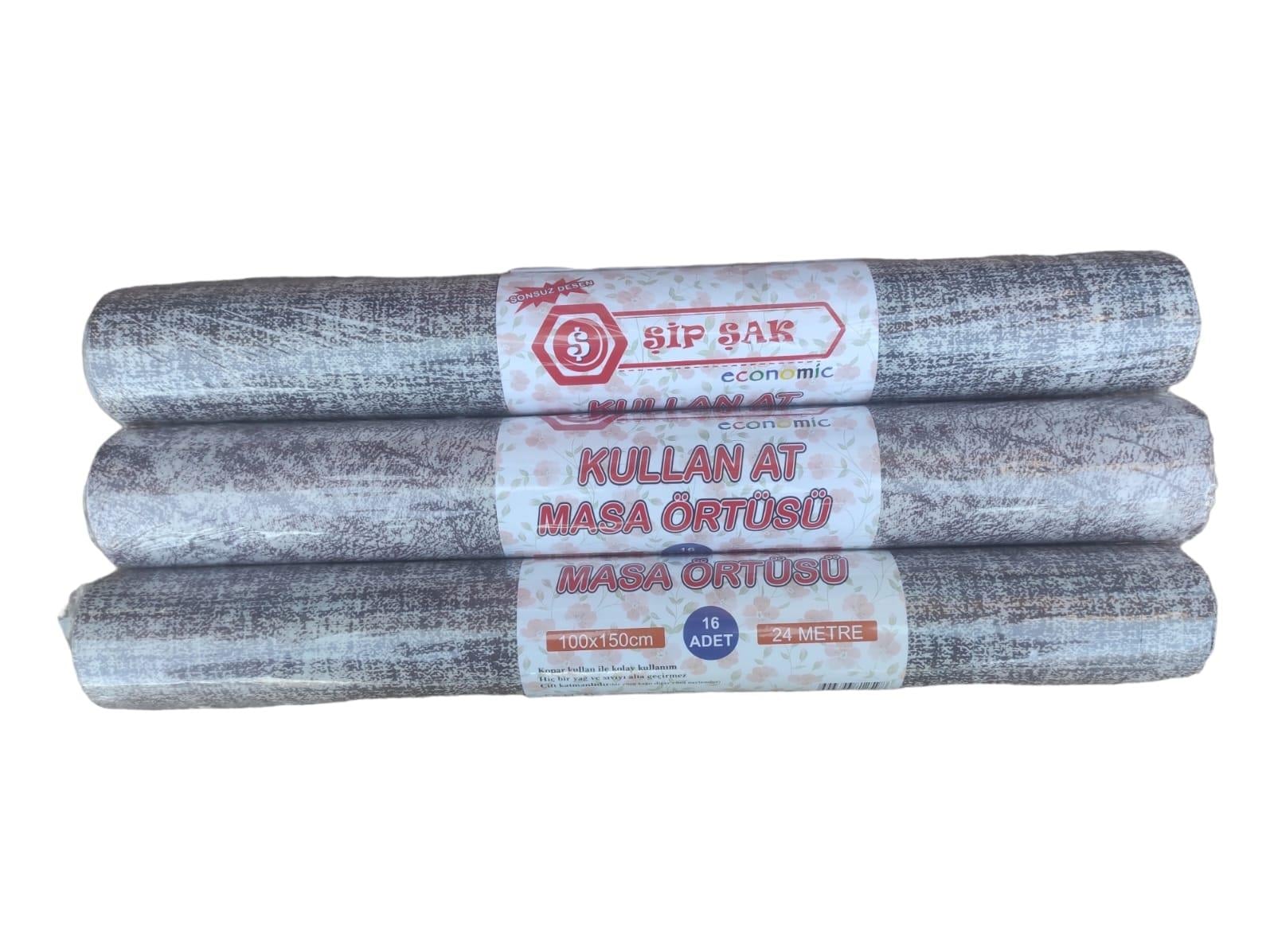 Şip Şak Kullan At Masa Örtüsü 16Lı 100*150