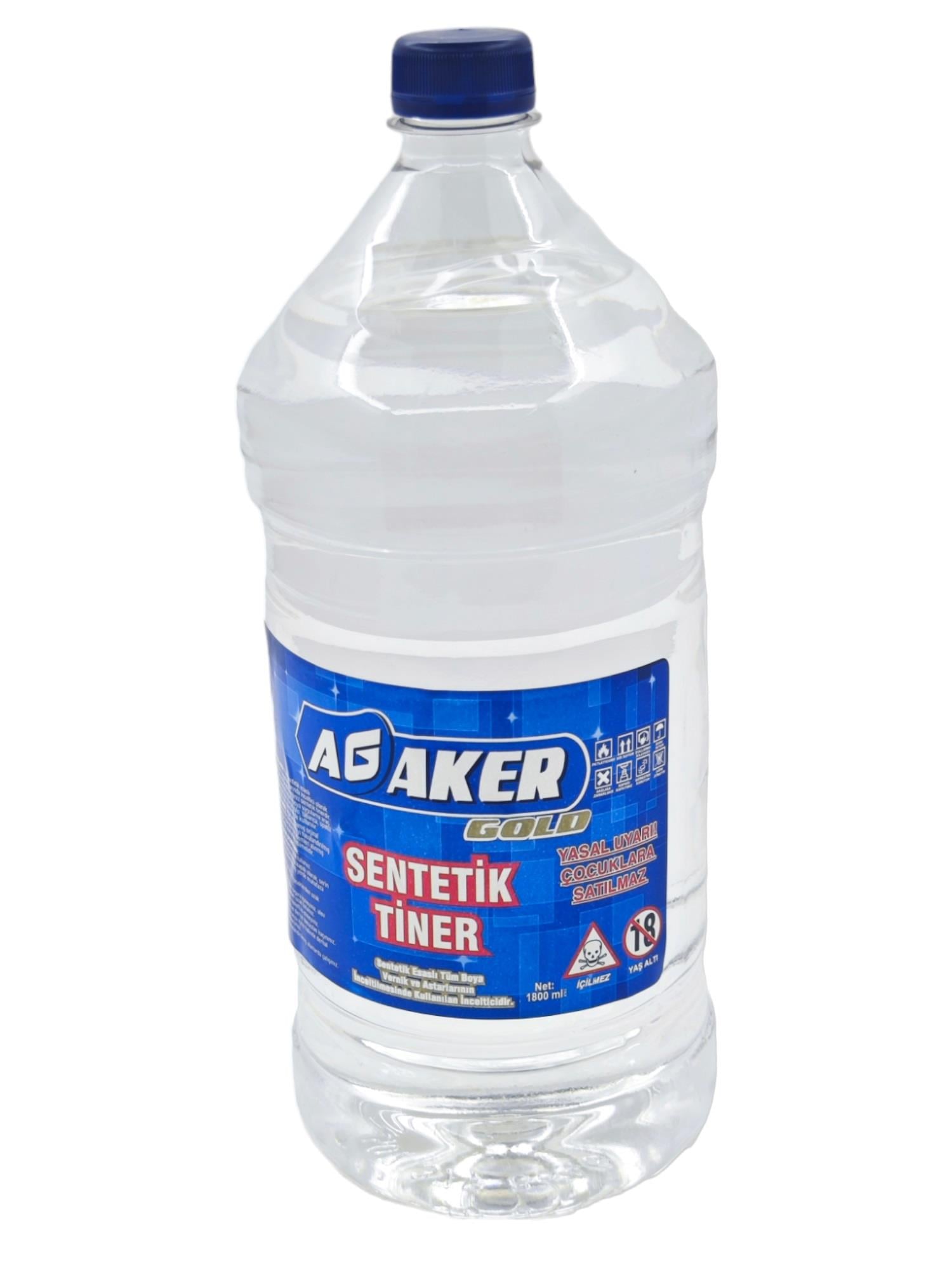 12900   Agaker Gold Sentetik Tiner 1800Ml
