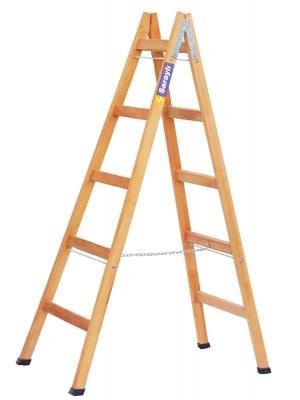 1405   Saraylı A Tipi Ahşap Merdiven 5+5