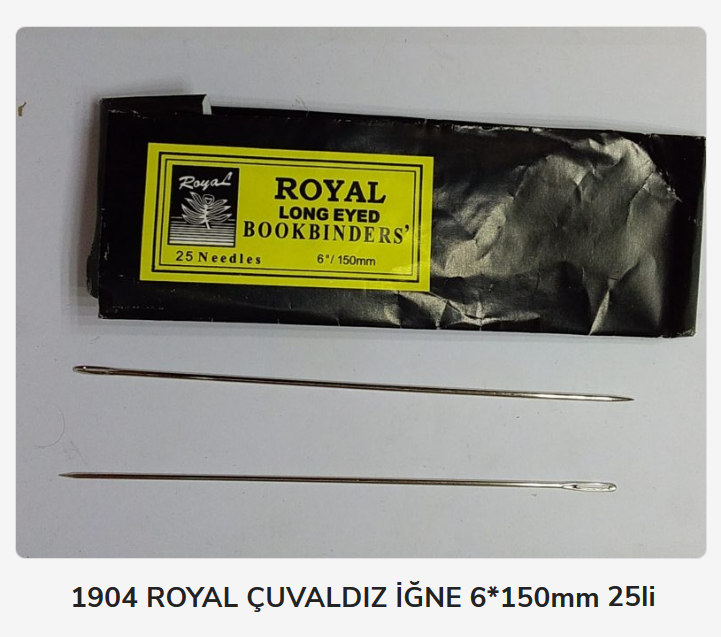 Royal Çuvaldız İğne 5'' 25Li