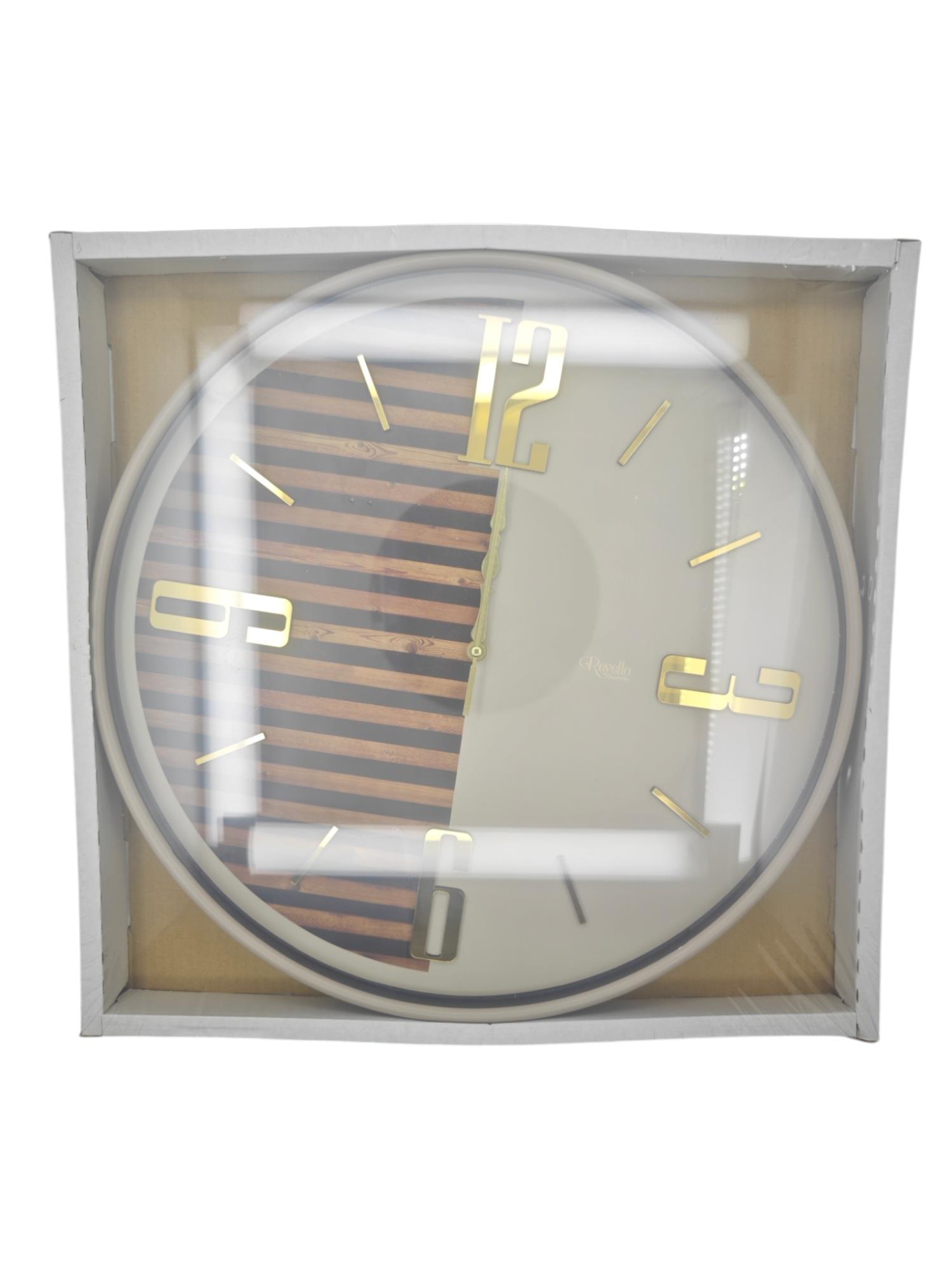 270/2024   Grand Revello Duvar Saati - Pleksi Toprak