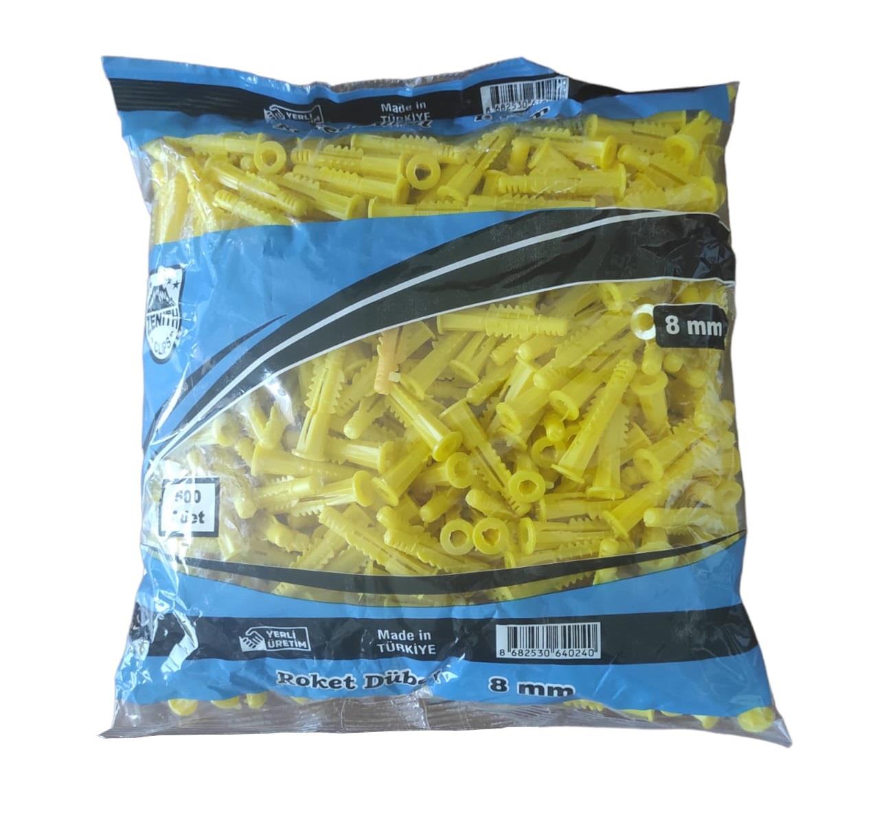 Zenıth Roket Dübel 8Mm 500Lü